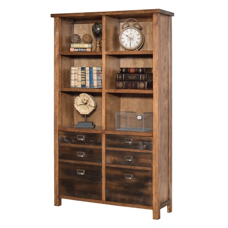HERITAGE Heritage Bookcase in Hickory IMHE4472